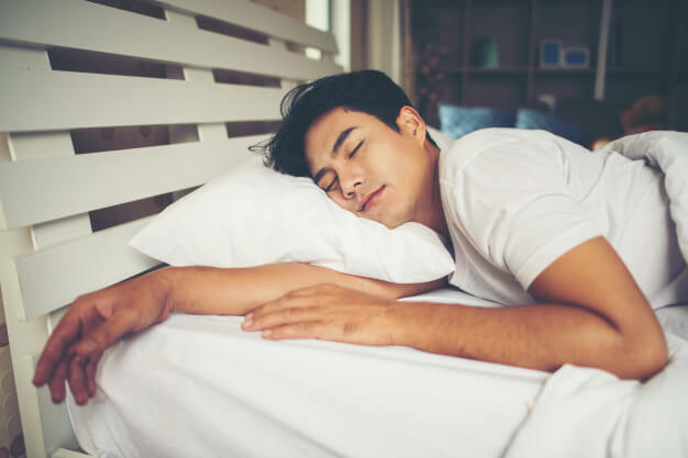 Sound sleep benefits happy