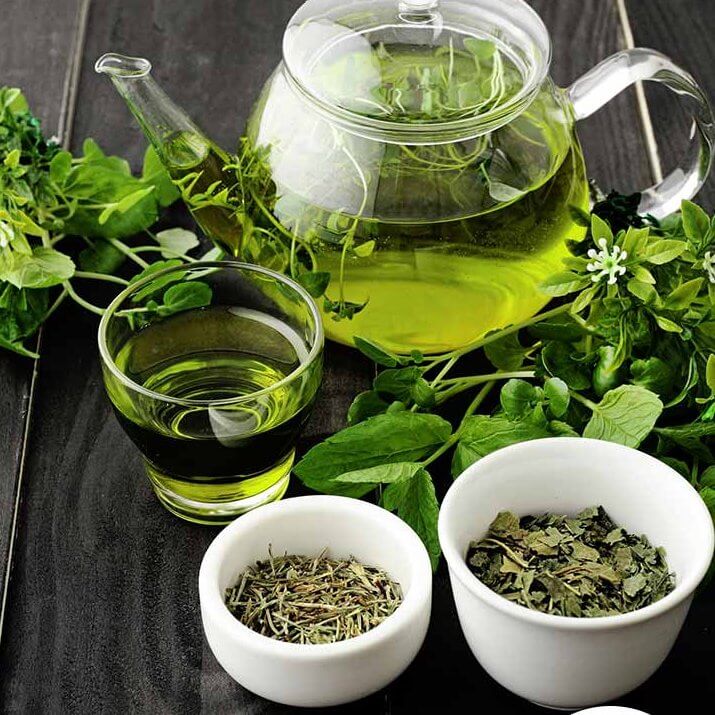 Green tea is rich in anti-oxidants