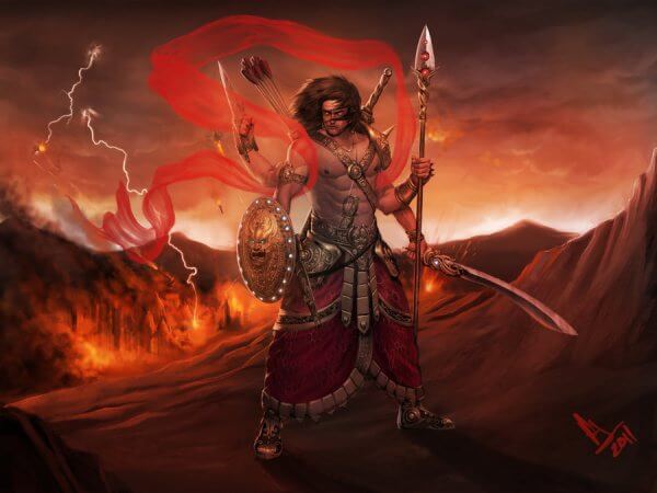 Stories of Indian Mythology: The god of war or Orion