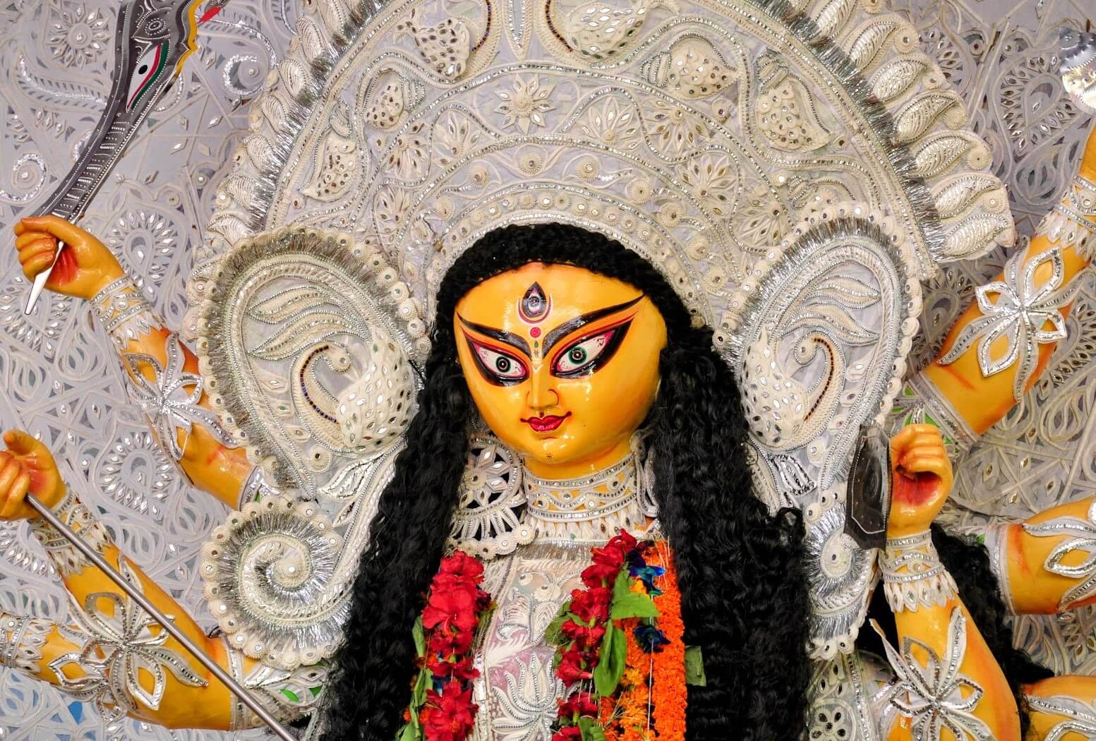 Delhi Durga Puja with Map locations