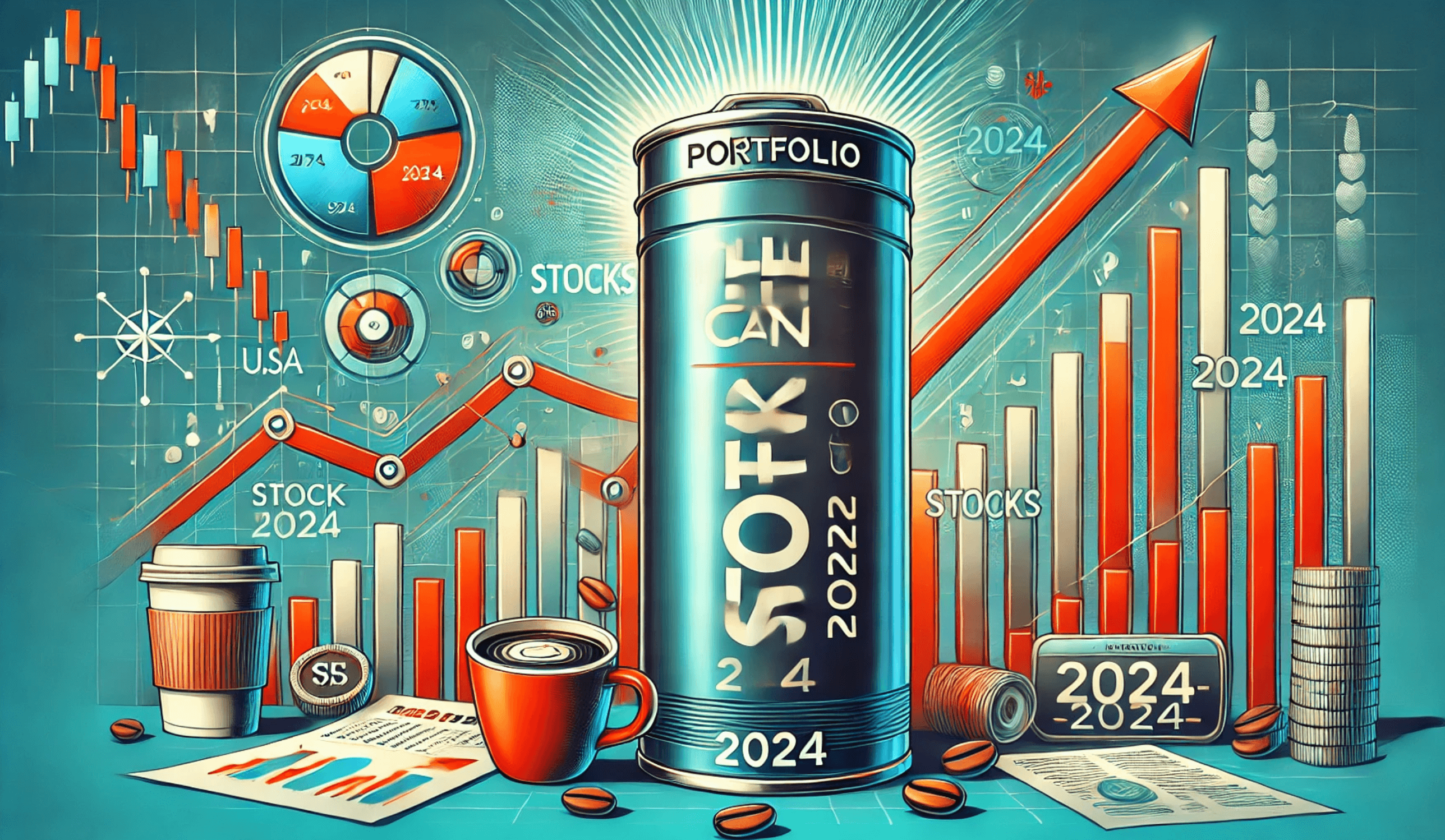 Coffee can portfolio stocks from the US stock market - 2024