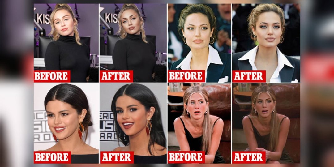 AI filter celeb
