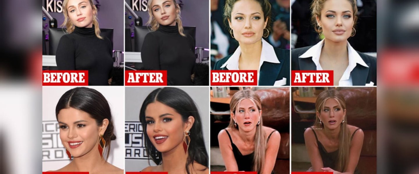 AI filter celeb